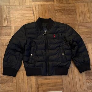 Polo by Ralph Lauren Kids Classic Black Puffer Coat Size 3T